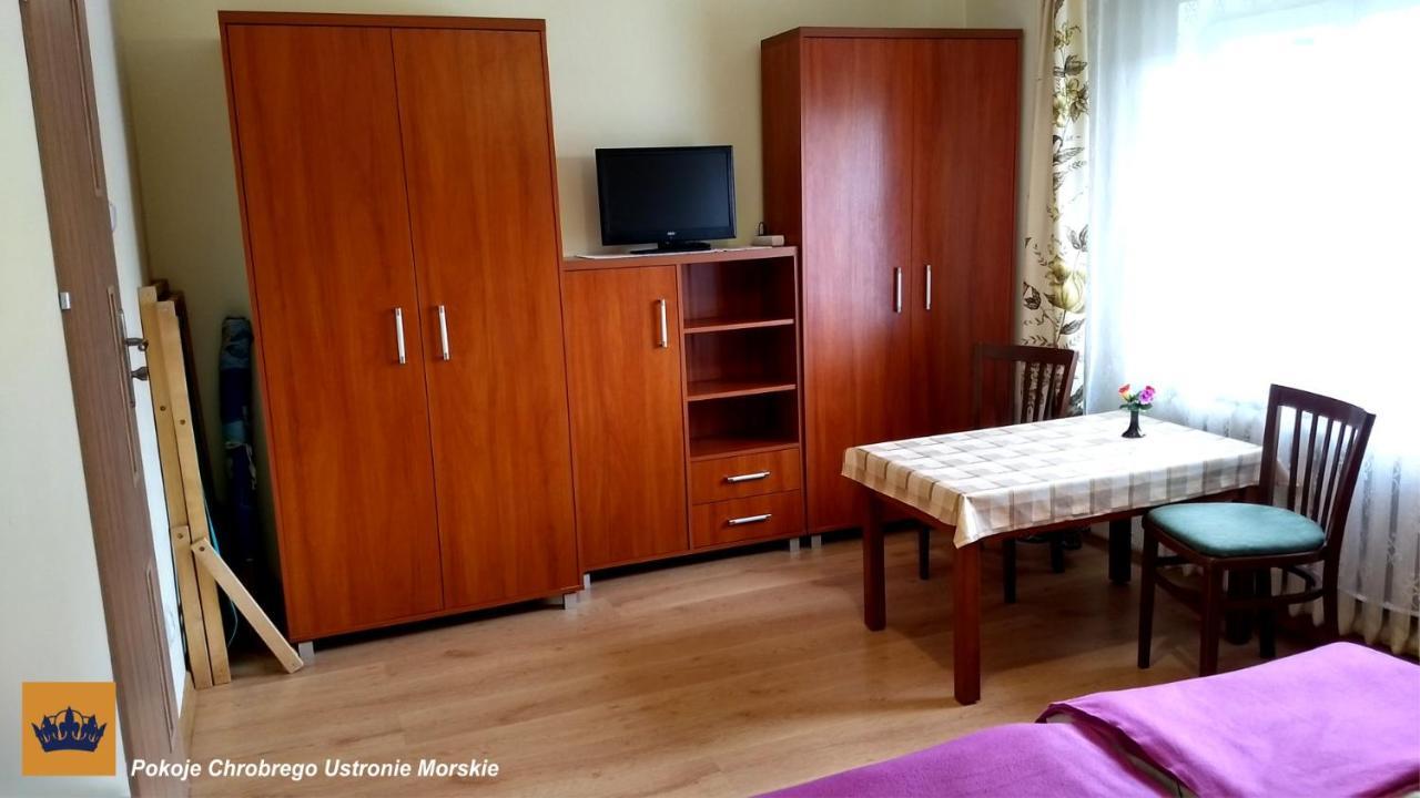 Pokoje Chrobrego Pokoje Goscinne W Centrum Blisko Morza Ustronie Morskie Kültér fotó